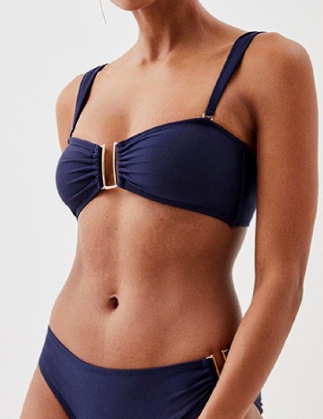 
						Sutien de baie Karen Millen, bleumarin