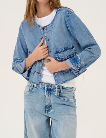 
						Jacheta My Essential Wardrobe, albastru