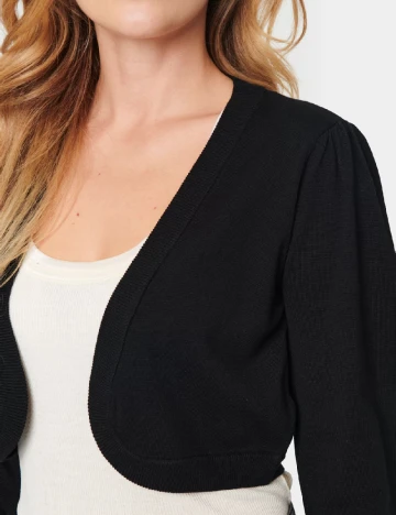 Bolero Saint Tropez, negru Negru