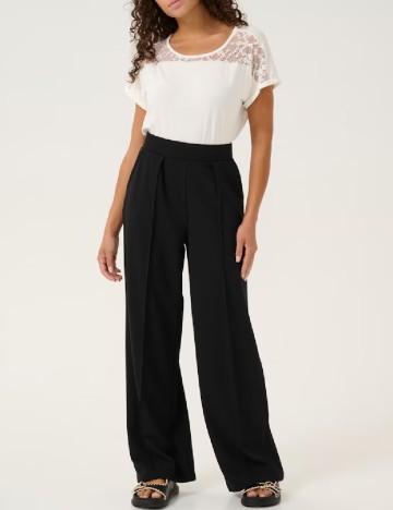 Pantaloni Cream, negru