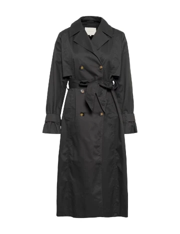 Trench Kaffe, gri inchis Gri