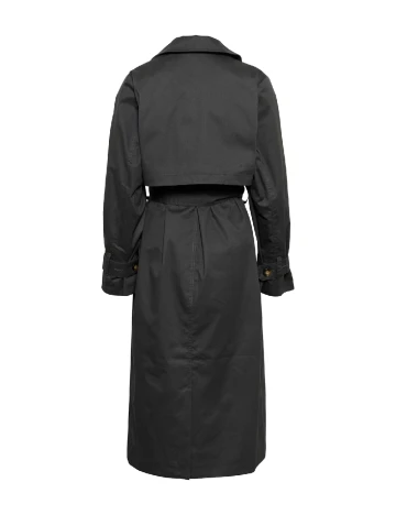 Trench Kaffe, gri inchis Gri