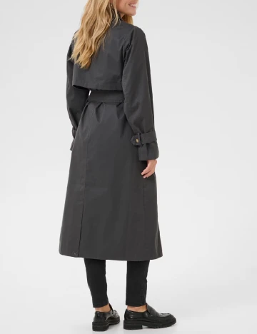 Trench Kaffe, gri inchis Gri