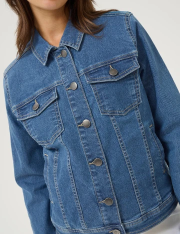 Jacheta Kaffe, albastru