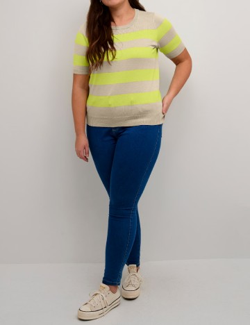 Bluza Kaffe Curve, mix culori