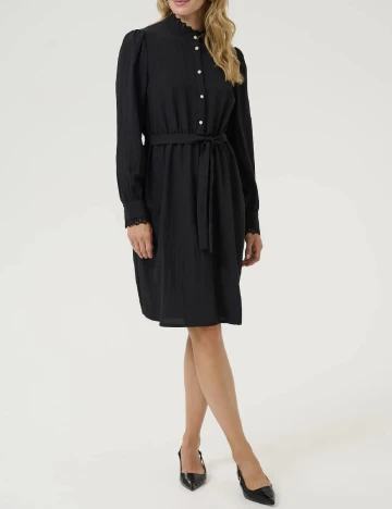 Rochie scurta Cream, negru