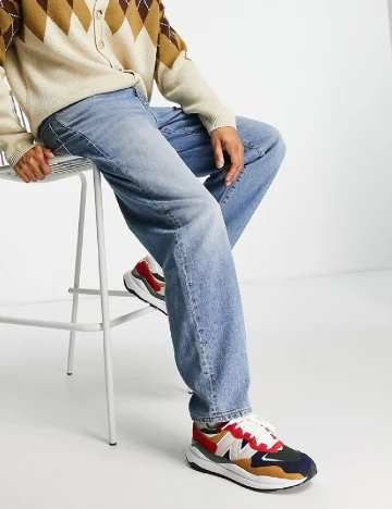 Blugi ASOS, albastru