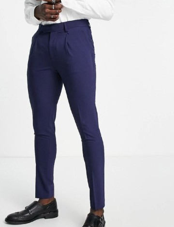 
						Pantaloni Noak, albastru