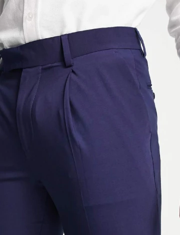 Pantaloni Noak, albastru