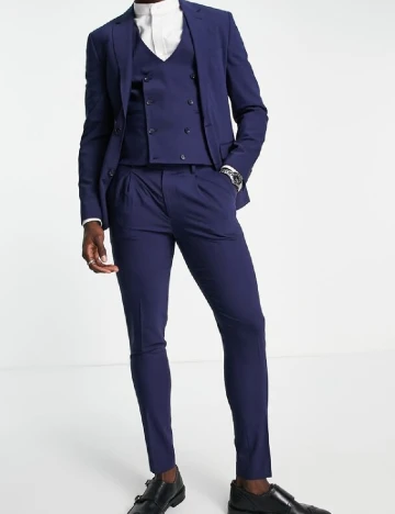 Pantaloni Noak, albastru