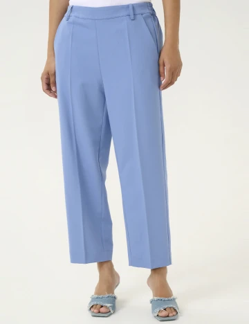 Pantaloni Kaffe, albastru