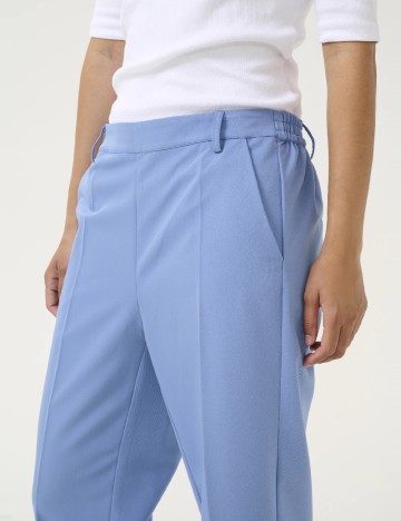 Pantaloni Kaffe, albastru