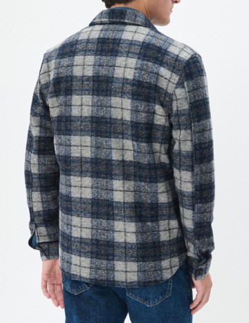 Camasa Matinique, bleumarin