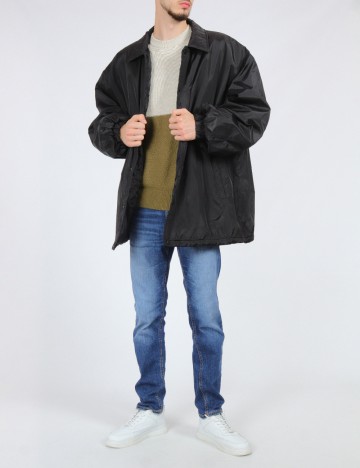 Geaca Oversize ASOS, negru