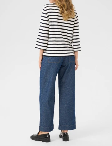 Bluza Bon a Parte, alb/negru Alb