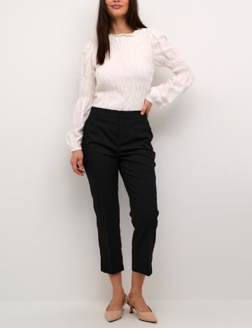 
						Pantaloni Cream, negru