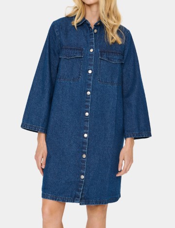 Rochie scurta Saint Tropez, albastru