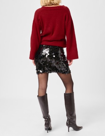 Fusta My Essential Wardrobe, negru