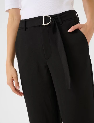 Pantaloni Kaffe, negru