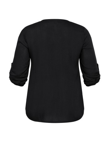 Bluza Kaffe Curve, negru