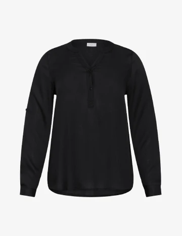 Bluza Kaffe Curve, negru