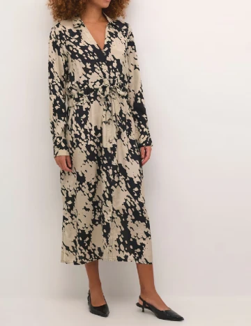 Rochie medie Kaffe, bej