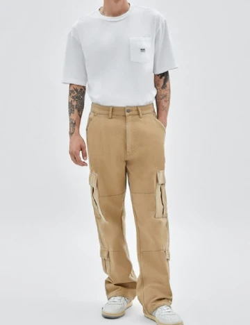 Pantaloni Guess, maro