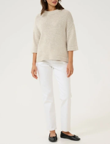 Bluza Kaffe, bej Crem