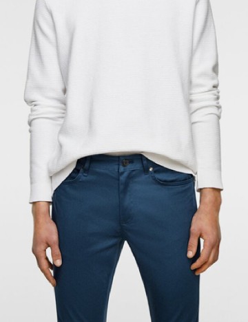 Pantaloni Zara, albastru