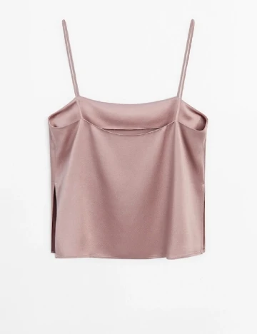 Top Massimo Dutti, roz Roz