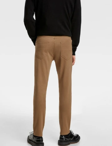 Pantaloni Zara, maro