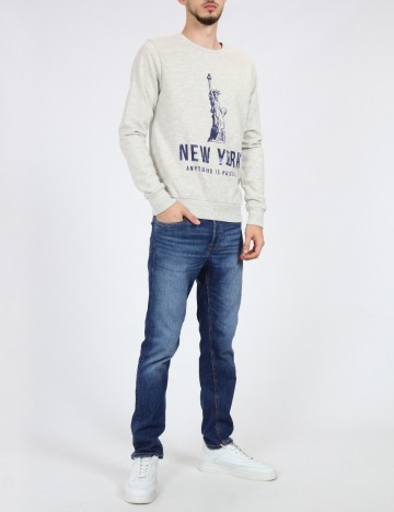 Bluza Bershka, gri