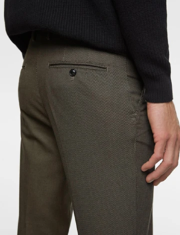 Pantaloni Zara, verde Verde