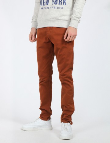 Pantaloni Zara, caramiziu