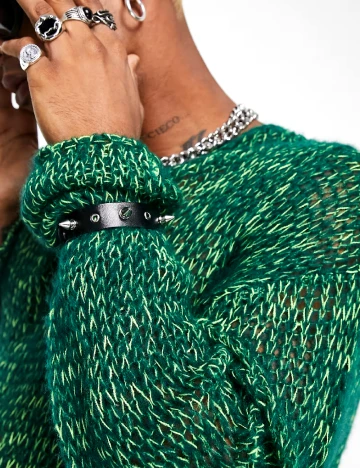 Pulover COLLUSION, verde