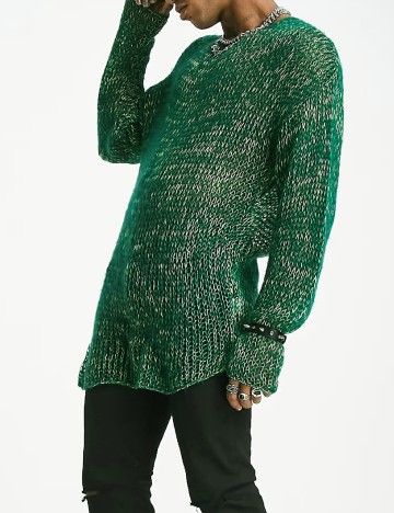 Pulover COLLUSION, verde