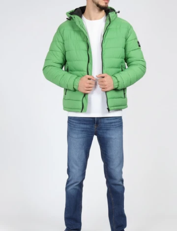 Geaca BOSS, verde Verde