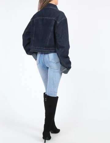 Jacheta SHEIN, albastru Albastru