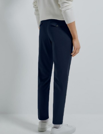 Pantaloni Zara, bleumarin