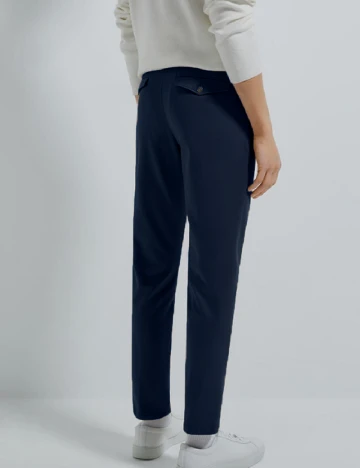 Pantaloni Zara, bleumarin