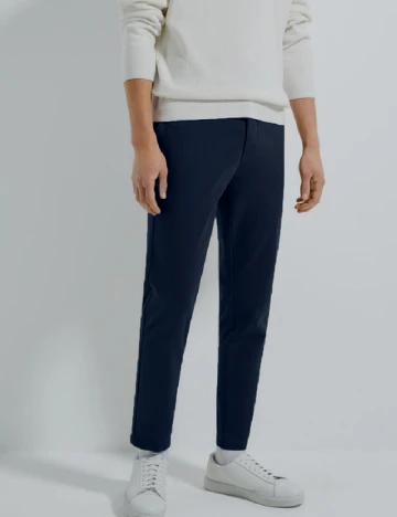 Pantaloni Zara, bleumarin