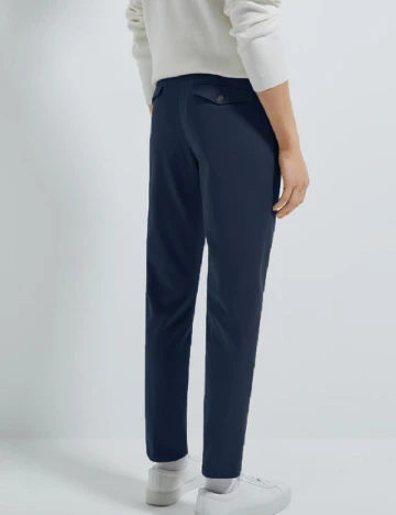 Pantaloni Zara, bleumarin
