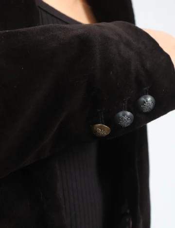 Sacou Bershka, negru