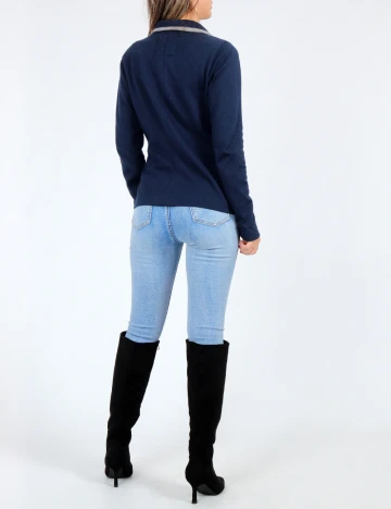 Sacou Bershka, albastru