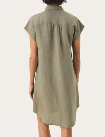 Rochie scurta Part Two, kaki Verde