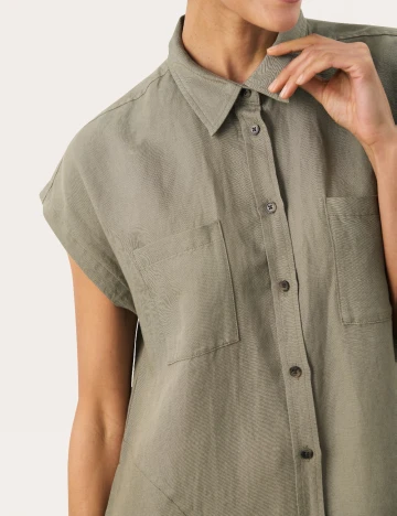 Rochie scurta Part Two, kaki Verde