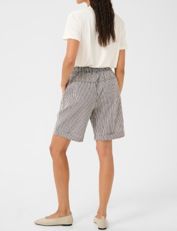 Pantaloni scurti Kaffe, albastru/alb