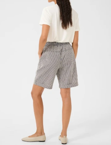 Pantaloni scurti Kaffe, albastru/alb