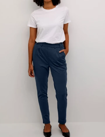 Pantaloni Kaffe, bleumarin Albastru