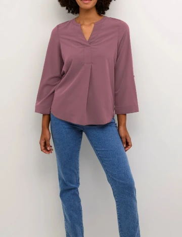 Bluza Kaffe, roz pudra Roz